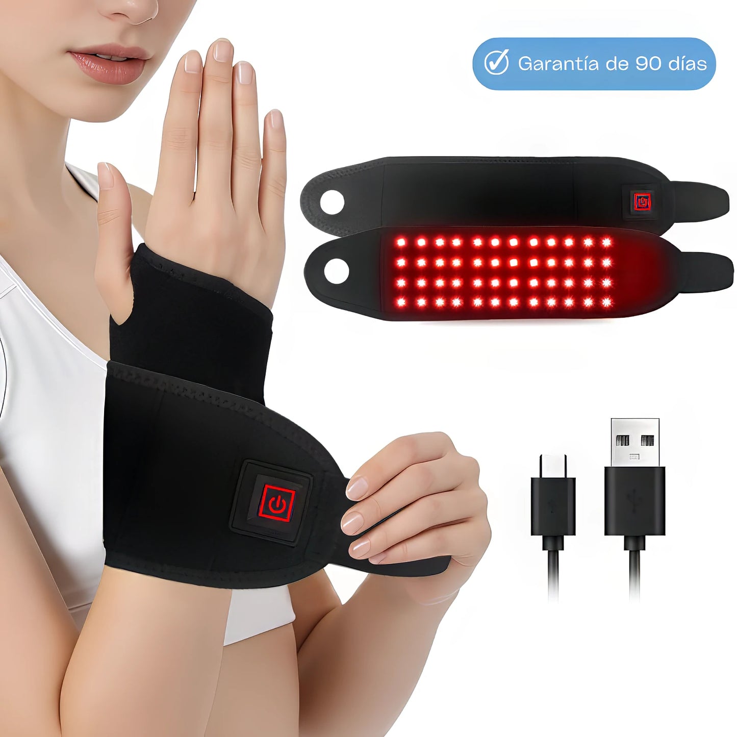 WristLight®  — Luz Roja para el Túnel Carpiano
