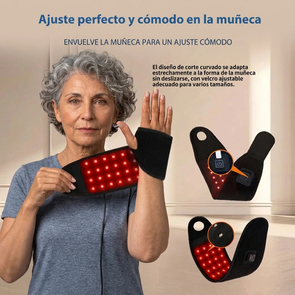 WristLight®  — Luz Roja para el Túnel Carpiano