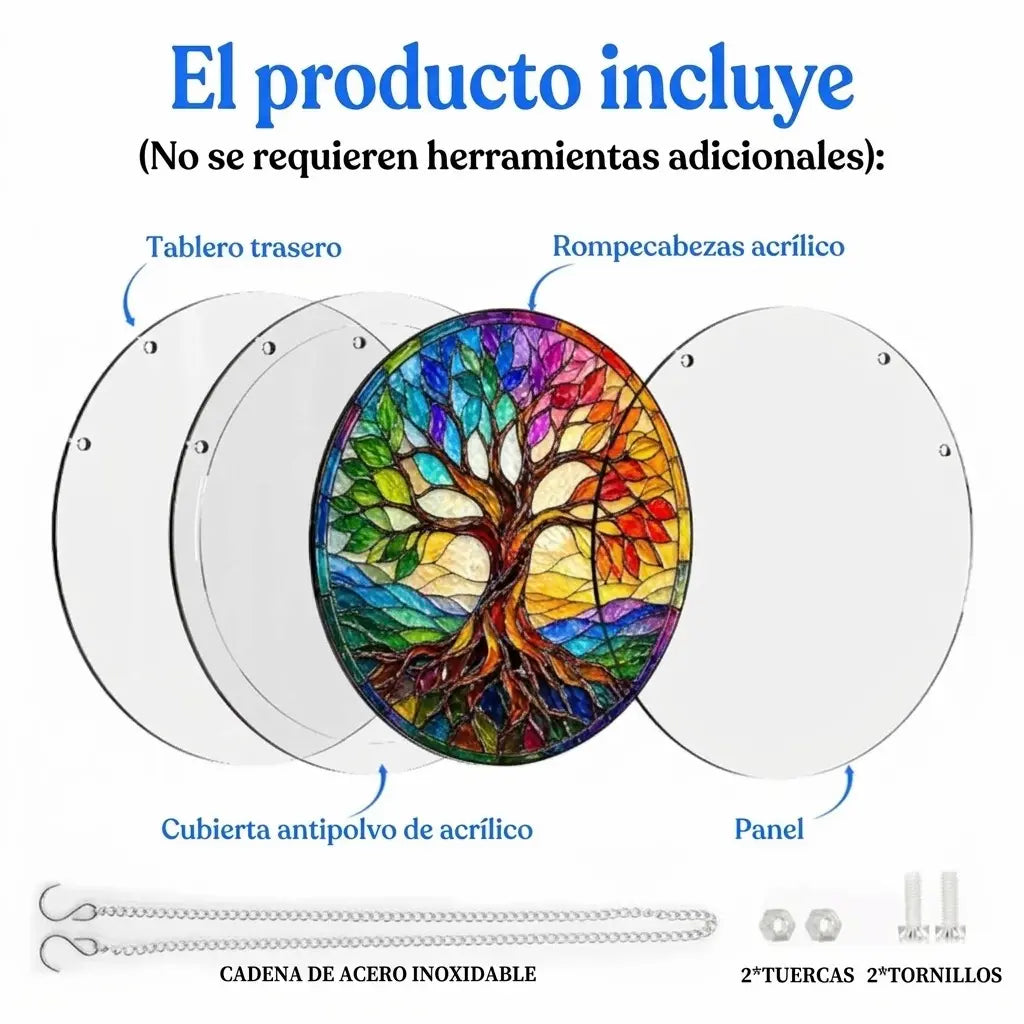 Set de Rompecabezas Acrílicos Atrapasoles